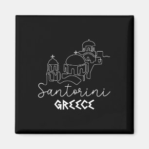 Íman Família de Verão de Destino da Grécia de Santorini