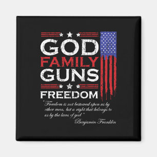 Íman Família Deus Armas E Liberdade Cristão Mega 2020 T