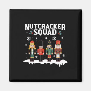 Íman Família Esquadrão Nutcracker Correspondendo Natal