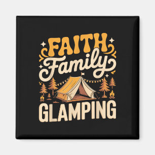 Íman Família fé glamouroso camping luxuoso glamper 