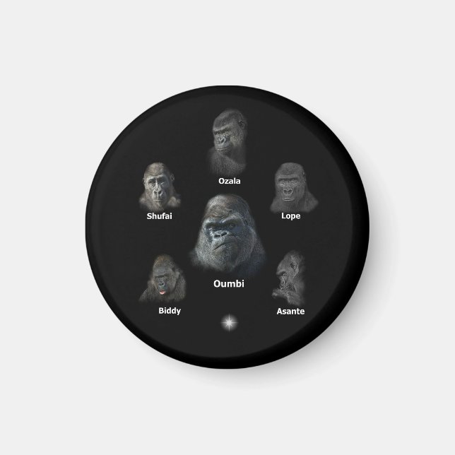 Íman Família Gorilla (Frente)