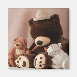 Íman Família grande Foto 3 do urso de ursinho