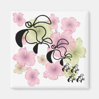 Íman Família Hibiscus-Turtle