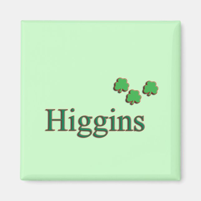 Íman Família Higgins (Frente)