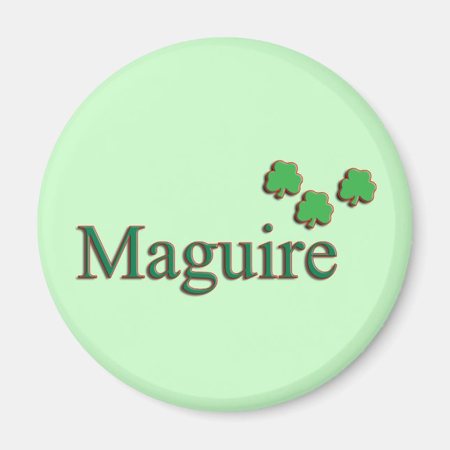 Íman Família Maguire (Frente)