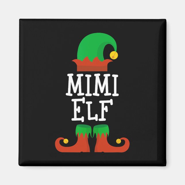 Íman Família O Mimi Elf Matando O Natal Pj Pajama X (Frente)