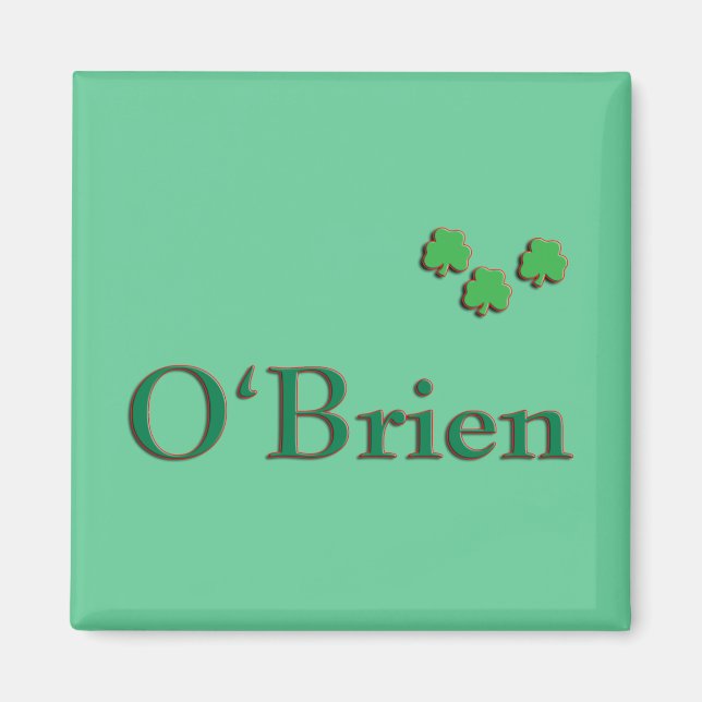 Íman Família O'Brien (Frente)