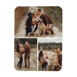 Íman Família Personalizada de Colagem da Galeria de Gra