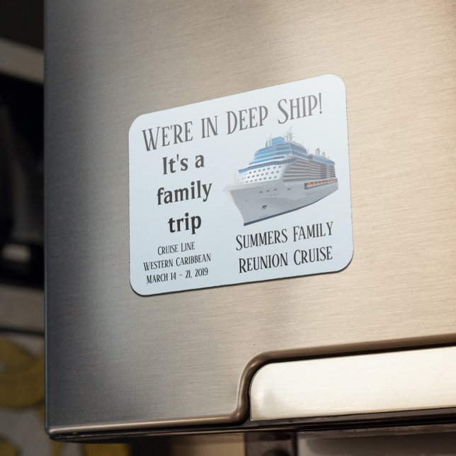 Íman Família Personalizada De Portas De Cruzeiro Person (Criador carregado)