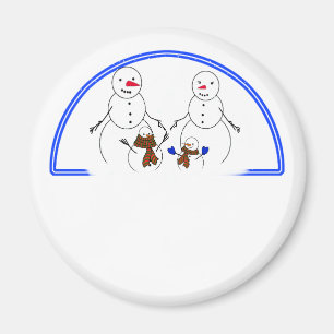 Íman Família Snowman
