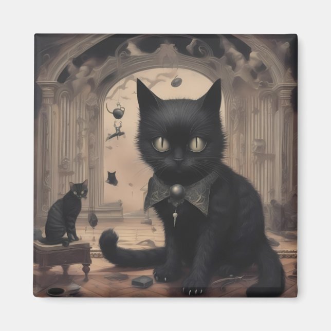 Íman Familiar Escuro: Ossos (Frente)