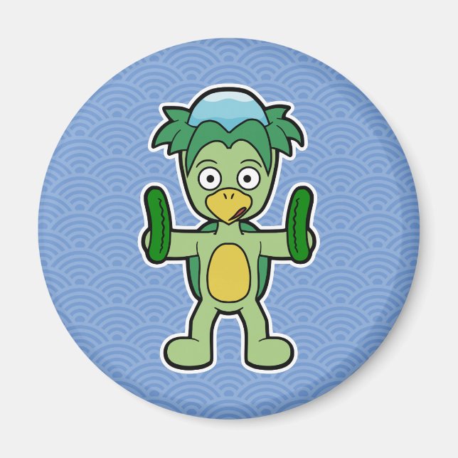 Íman Familiar Monstro Japonês - Kappa Yokai (Frente)