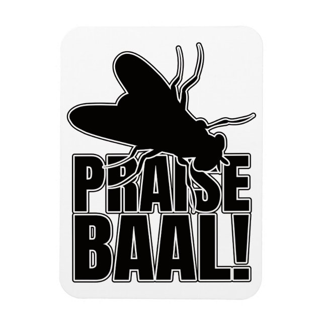 Íman Famílias Mosca Mosca Voa Baal Deus - Geek de Entom (Vertical)