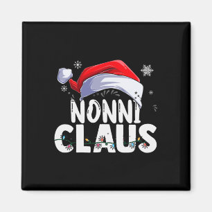 Íman Famílias Não Nitas Claus Xmas Correspondendo Vovó