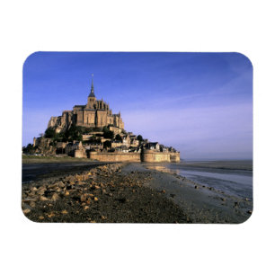 Íman Famosa Fortaleza da Ilha de Le Mont St. Michel em