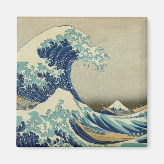 Íman Famoso Excelente de Arte Japonês Wave de Kanagawa