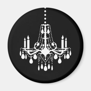 Íman Fancy White Chandelier