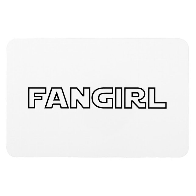 ÍMAN  FANGIRL (Horizontal)