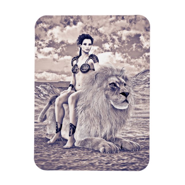 Íman Fantasia da Rainha Leoa (Vertical)