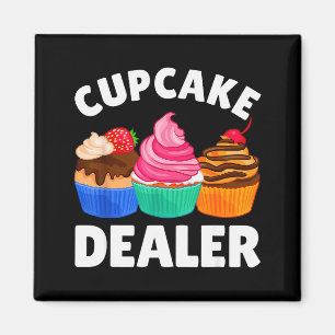 Íman Fantasia de Cupcake Legal Para Homens Mulheres Ass