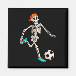 Íman Fantasia de Halloween de Futebol de Esqueleto