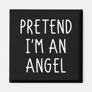 Íman Fantasia de Halloween Fingir um Anjo Camiseta de H