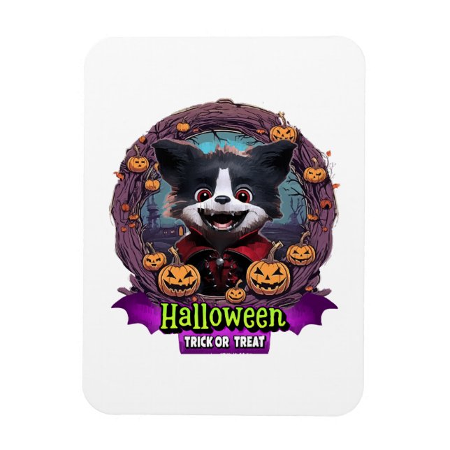 Íman Fantasia de Halloween para Cachorro (Vertical)