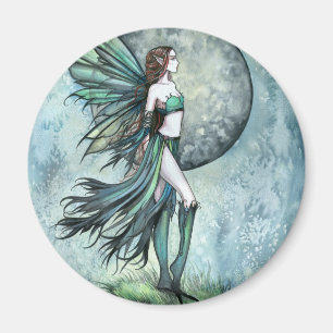 Íman Fantasia Gótica Destemida Arte de Fadas Molly Harr