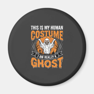 Íman Fantasia Humana de Fantasma de Halloween Engraçada