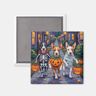 Íman Fantasias de Bull Terrier no Halloween