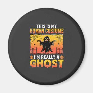Íman Fantasias de Fantasma Humano Halloween Vintage