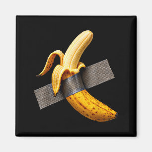 Íman Fantasias de Halloween Banana Descascada Fita Ades