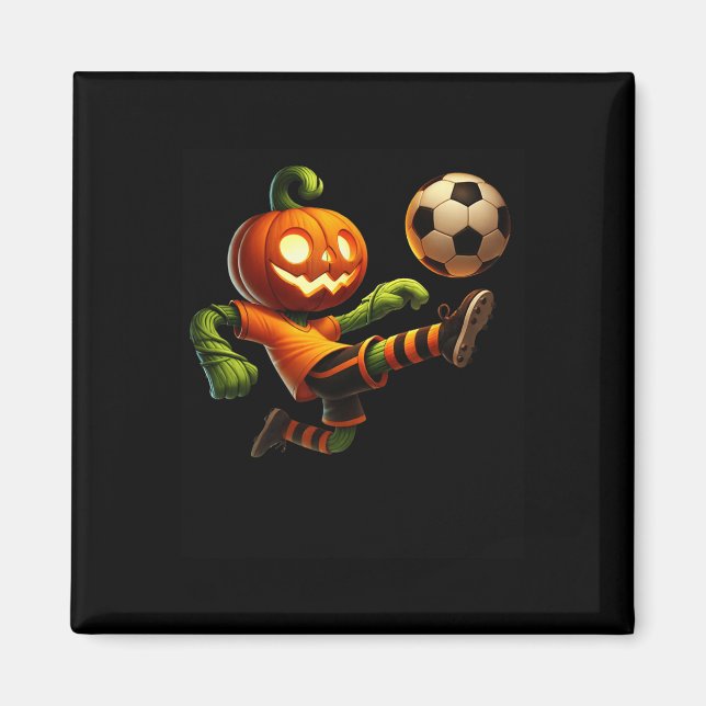Íman Fantasias de Halloween de Futebol com Rosto de Abó (Frente)