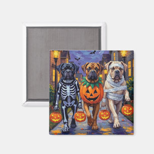 Íman Fantasias de Halloween para Bullmastiff pedindo do