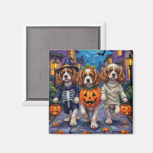 Íman Fantasias de Halloween para Cavalier King Charles 