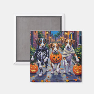 Íman Fantasias de Halloween para Jack Russell Trick-or-