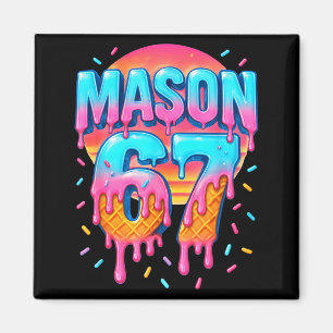 Íman Fantasias Mason 67 Sorvete Beisebol Gotejamento 6 