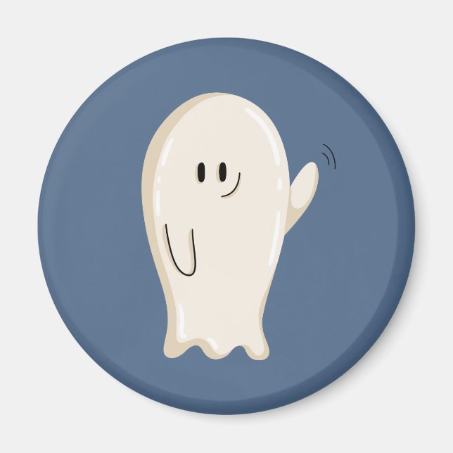 Íman Fantasma Amigável Acenando (Frente)