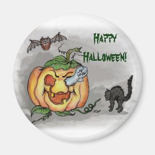 Íman Fantasma, Bat e Cat, Feliz Halloween!