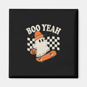 Íman Fantasma Boo Yeah Skateboarding Funny Halloween Gh