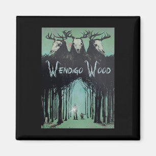 Íman Fantasma Da Madeira Criptid Wendigo