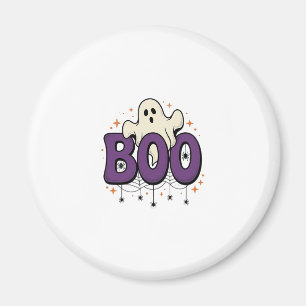 Íman Fantasma de Halloween Boo Aranha Engraçada Vintage