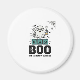 Íman Fantasma de Halloween Ciência Divertida Vintage_1