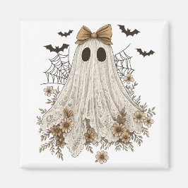 Íman Fantasma de Renda Elegante com Laço | Fantasma Flo