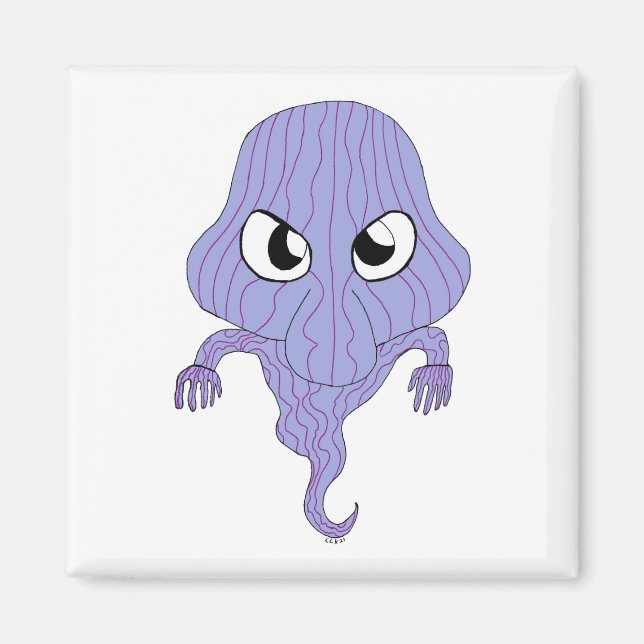 Íman Fantasma do estilo Chibi (Frente)