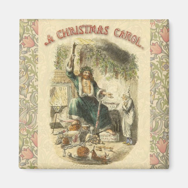 Íman Fantasma do Natal Presente Scrooge (Frente)