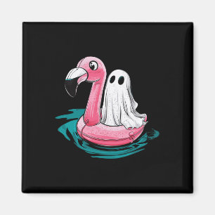 Íman Fantasma Em Uma Piscina Engraçada Verão De Verão D
