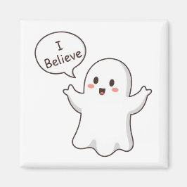 Íman Fantasma Fofo Eu Acredito Desenho