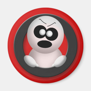 Íman Fantasma Irritado - Magneta Halloween