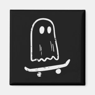 Íman Fantasma No Skateboard Retro Halloween Costume Bo